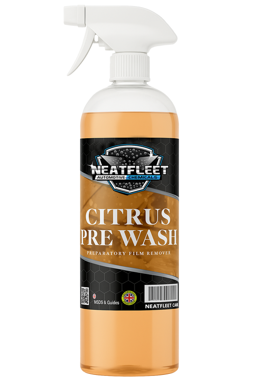 Citrus Pre Wash Car Cleaner – Powerful Traffic Film & Grime Remover for Safe Exterior Cleaning