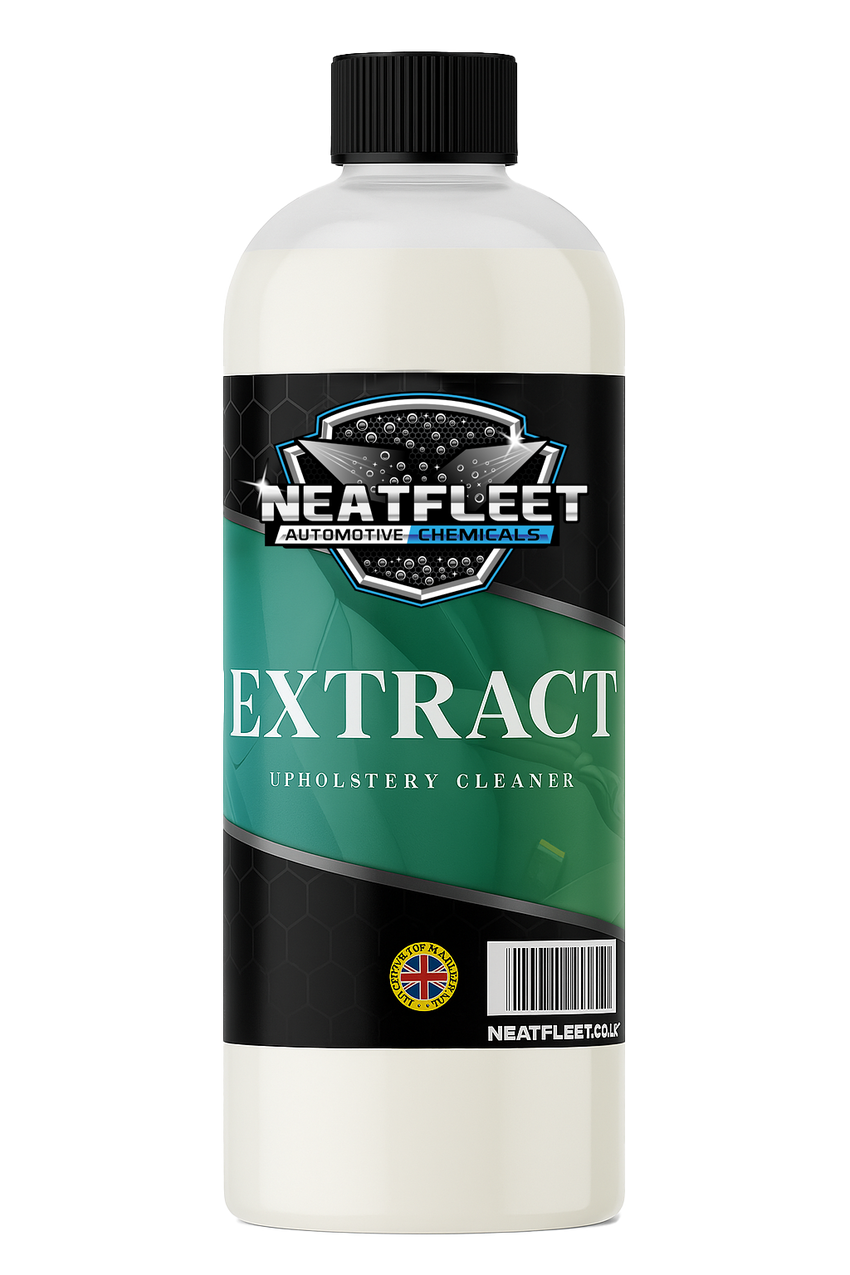 Neat Fleet Interior Car Cleaning Kit – Glass Cleaner, Dashboard Polish & Upholstery Cleaner Bundle - Neatfleet Car Care UK
