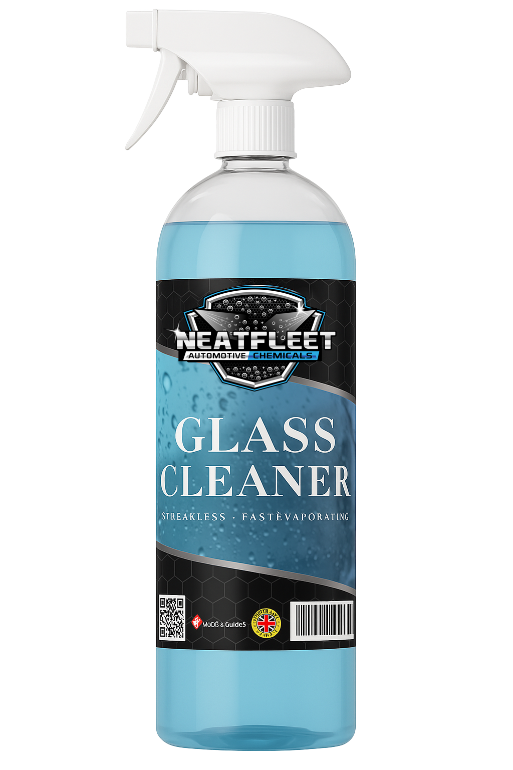 Neat Fleet Interior Car Cleaning Kit – Glass Cleaner, Dashboard Polish & Upholstery Cleaner Bundle - Neatfleet Car Care UK