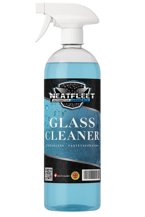 Neat Fleet Interior Car Cleaning Kit – Glass Cleaner, Dashboard Polish & Upholstery Cleaner Bundle - Neatfleet Car Care UK