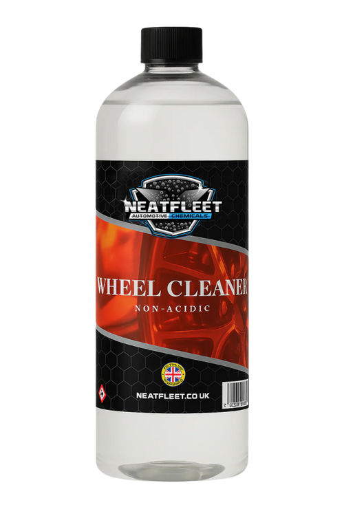 Non Acidic (Alkaline) Wheel Cleaner Spray – Heavy Duty Brake Dust Cleaner for Alloy & Painted Wheels