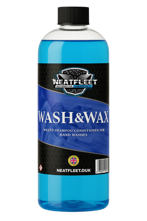Wash & Wax Car Wash Cleaner – Car Shampoo with Wax for High Shine and Paint Protection